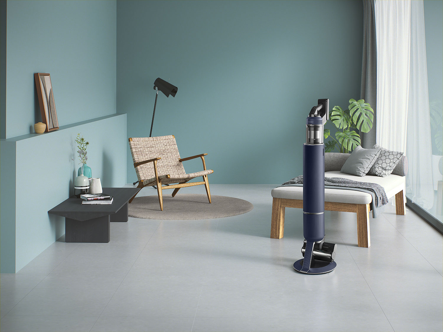 At home with Samsung Bespoke Jet Stick Vacuum Cleaner